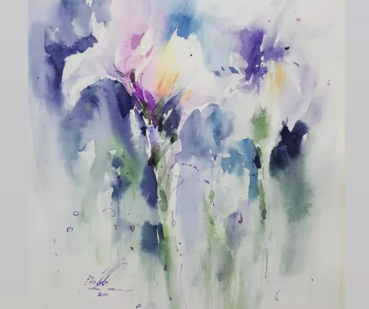 Gallery of Watercolor painting by Alireza Tabatabaee