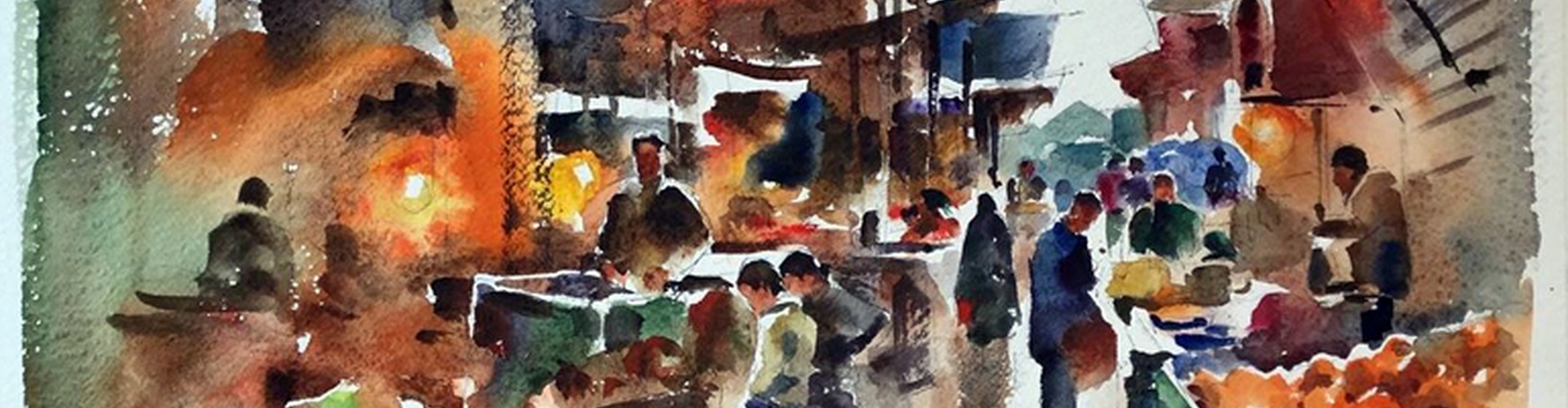 Gallery of Watercolor Painting "Mahmoud Samandarian"