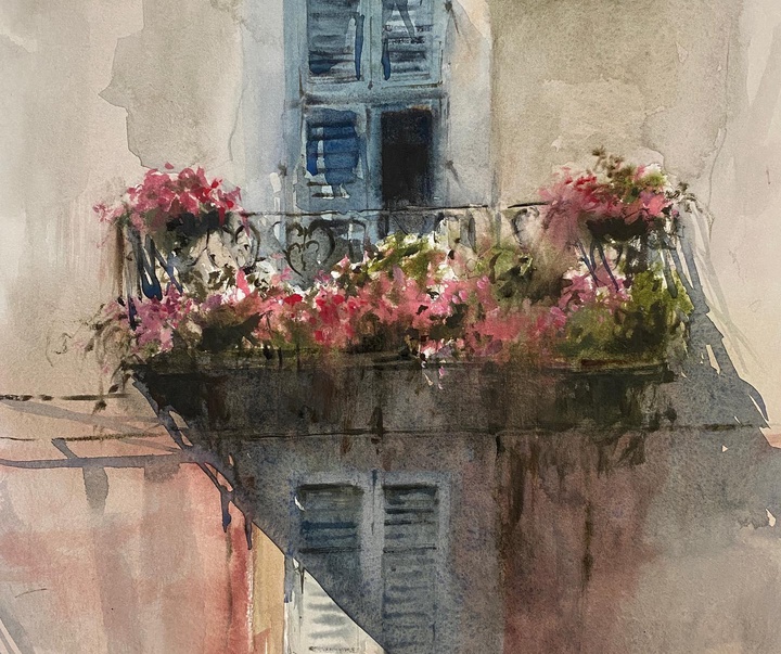 Gallery of Watercolor painting by Francisco Castro-Espain