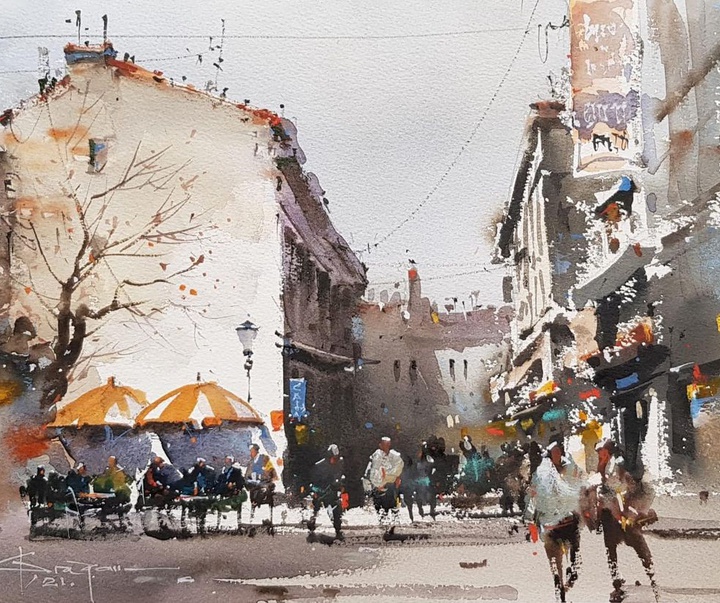 Gallery of Watercolor Painting "Corneliu Dragan"