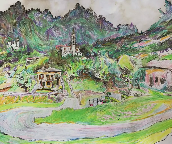 Gallery of Drawing by Eugeny Medvedev - Russia