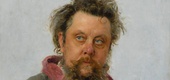 Ilya Répine, Portrait de Modeste Moussorgski