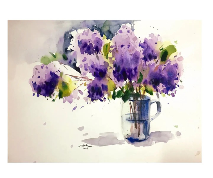 Gallery of Watercolor painting by Neda Ranjbar- Iran