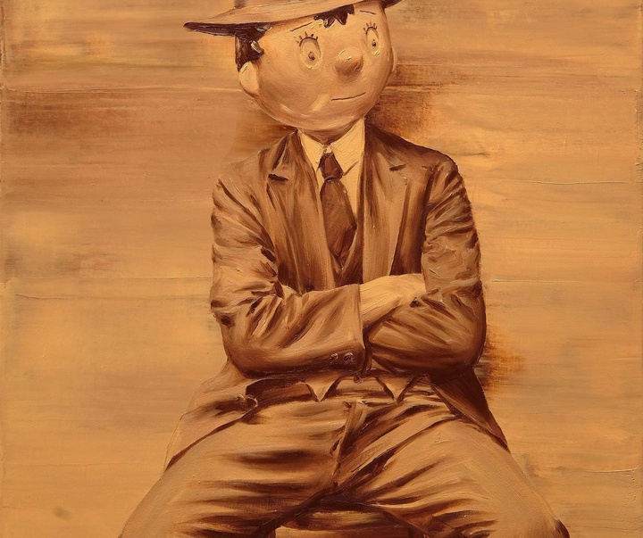 Gallery of Humor painting by Paco Pomet-Spain