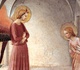 "Annunciation of the Birth of Christ to Mary" mural by Fra Angelico