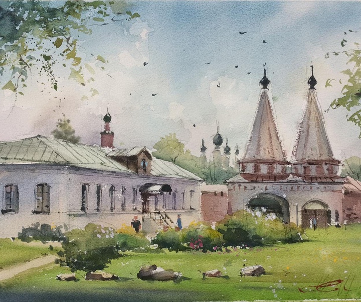 Gallery of Watercolor by Galina Gomzina-Russia