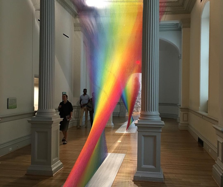 Gallery of Modern Art by Gabriel Dawe