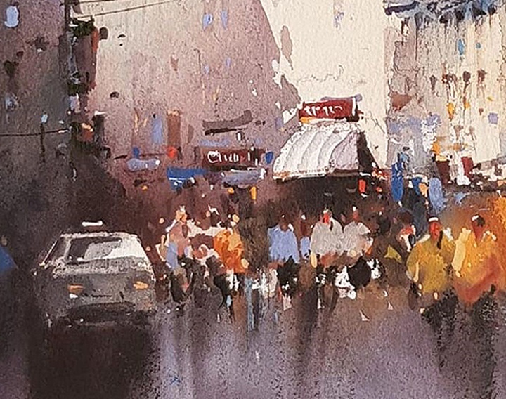 Gallery of Watercolor Painting "Corneliu Dragan"