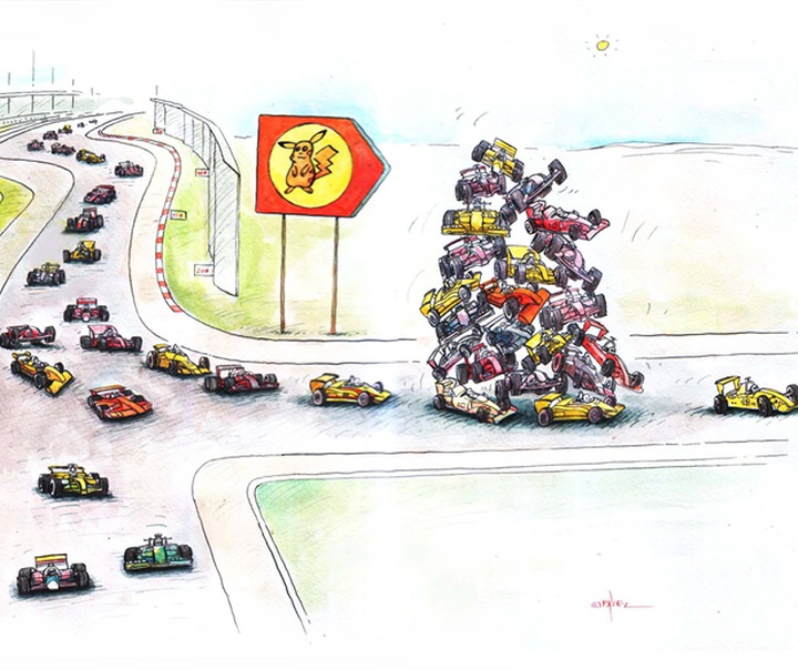 Gallery of cartoon by Constantin Pavel-Romania