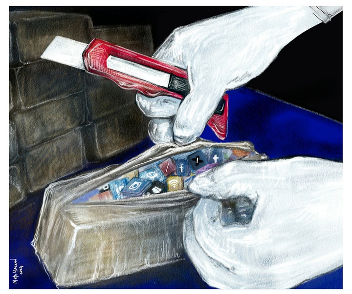 First Selection of the International Cartoon Contest “Terror Online”