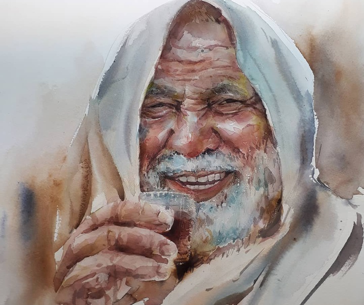 Gallery of Watercolor painting by Akbar Akbari- Iran