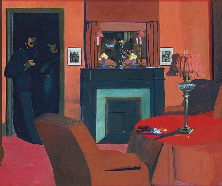 Gallery of painting by Félix Vallotton- Switzerland