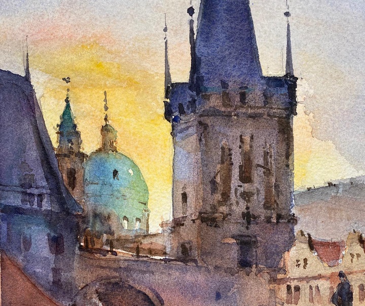 Gallery of Watercolor painting by Tere Lojero-Mexico