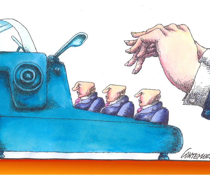 Gallery of Cartoons by Lido Contemori-Italy