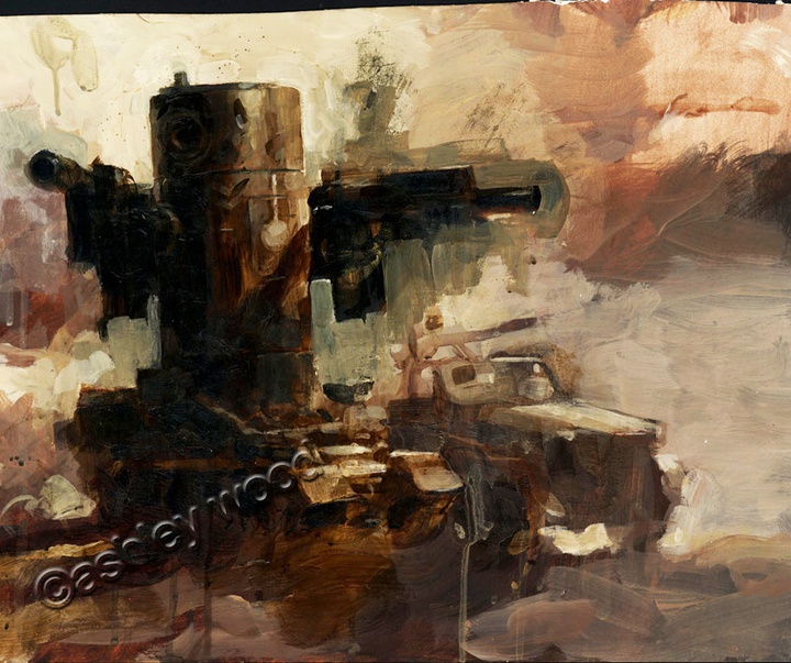 Gallery of illustration by Ashley Wood-Australia