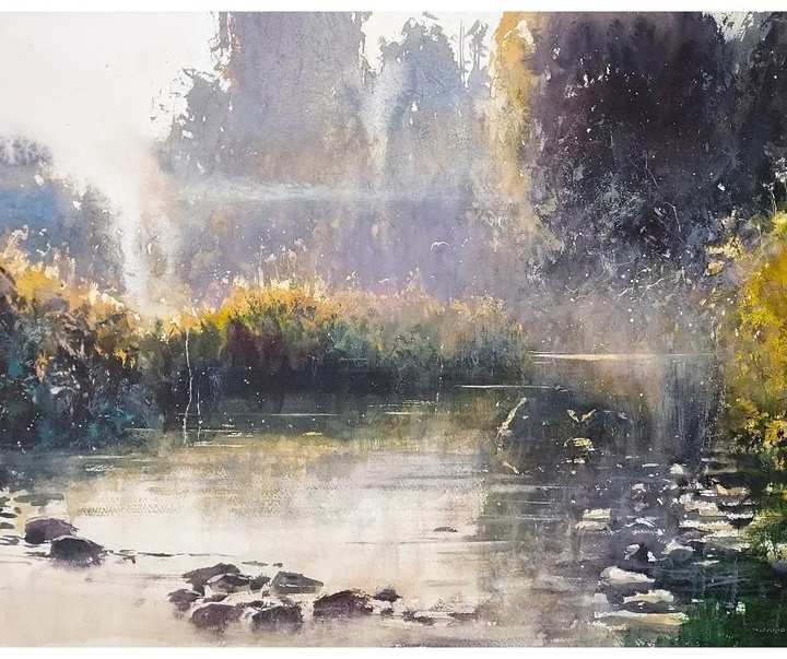 Gallery of Watercolor painting by Michał Jasiewicz-Poland