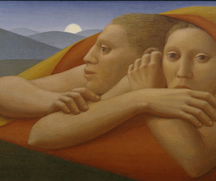 Gallery of painting by George Tooker-USA