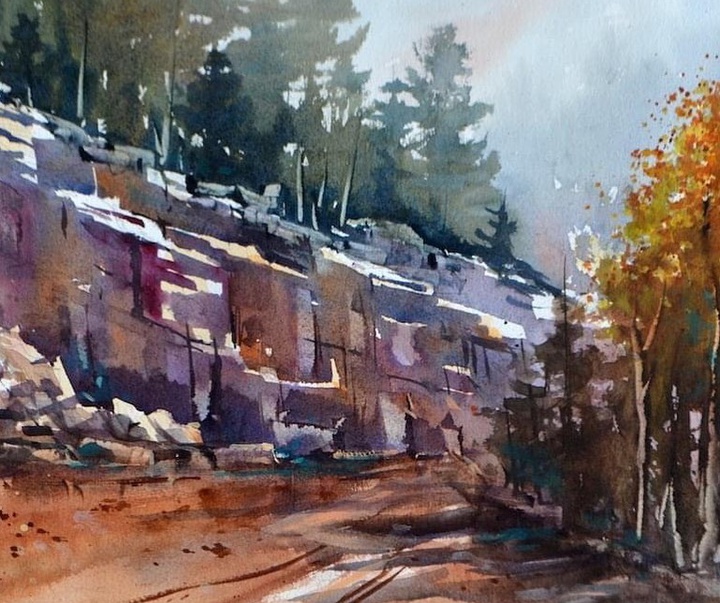 Gallery of Watercolor Painting by Michael Holter-USA