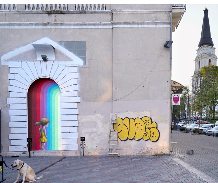 Gallery of street painting by Seth Globepainter - France