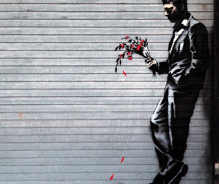 Gallery of Banksy Street artist-England