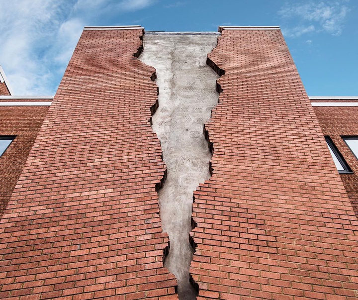 Gallery of Modern Art & Sculpture by Alex Chinneck-UK