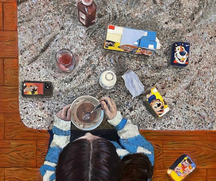 Gallery of Painting by Frances Featherstone - UK