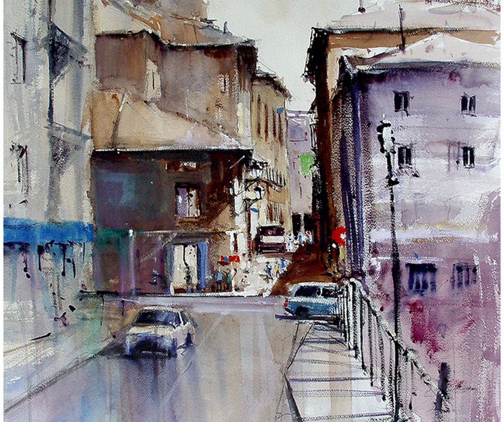 Gallery of Watercolor by Ricardo Azkargorta Celaya-Spain