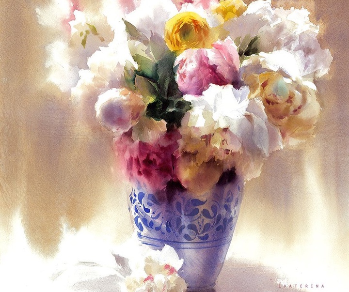 Gallery of Watercolor painting by Ekaterina Sava - Belarus