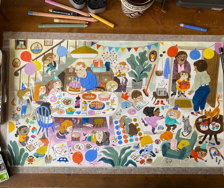 Gallery of Illustration by Felicita Sala - Italy