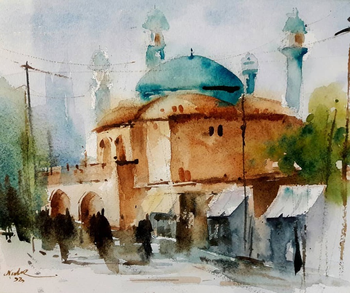 Gallery of Watercolor painting by Neda Ranjbar- Iran