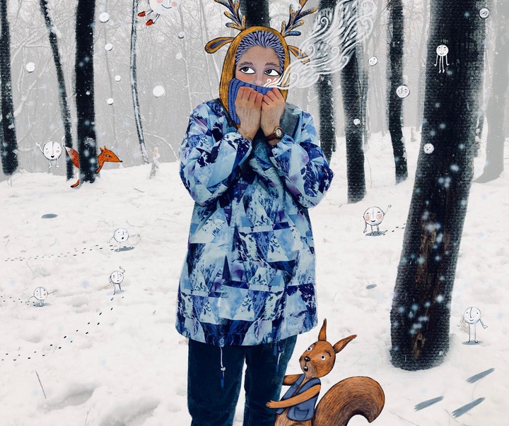 Gallery of illustration by Najmeh Rezaei -Iran