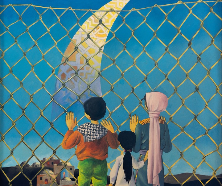 Gallery of Painting by Sliman Mansour - Palestine
