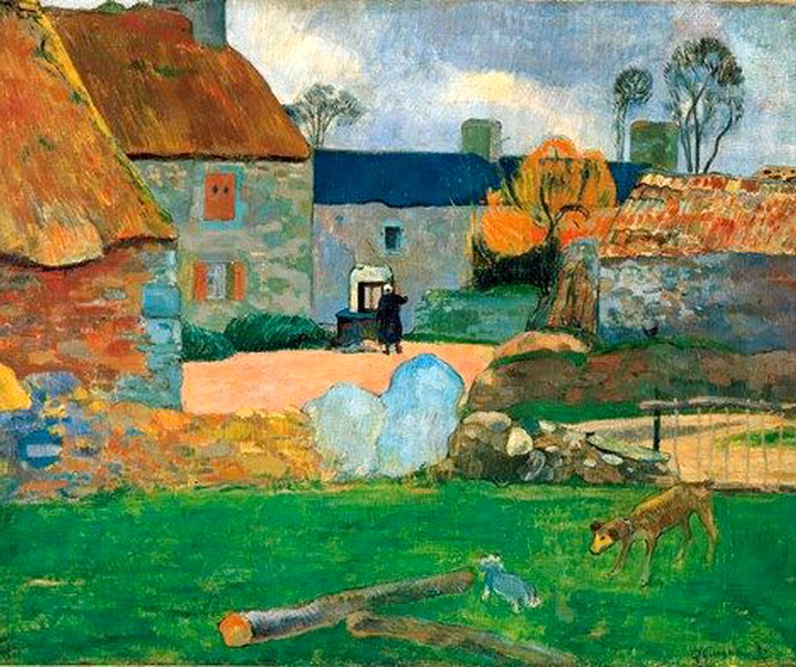 Gallery of painting by Paul Gauguin - France