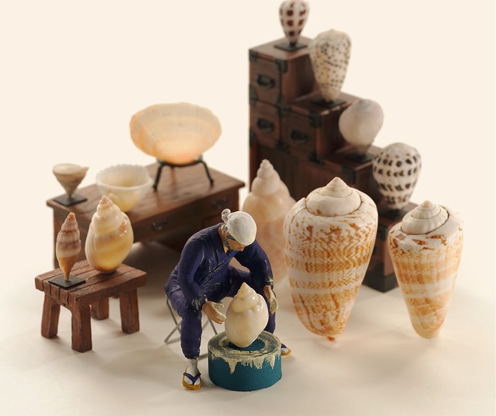 Gallery of Miniature Sculptures by Tatsuya Tanaka-Japan