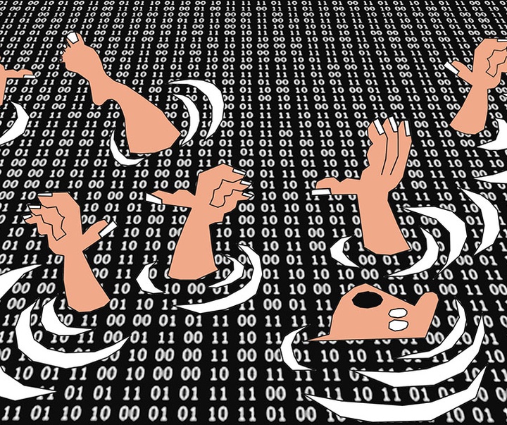 First Selection of the International Cartoon Contest “Terror Online”