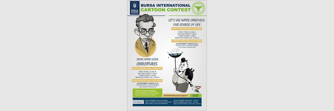 Winners | International cartoon competition from Bursa Metropolitan-Turkey