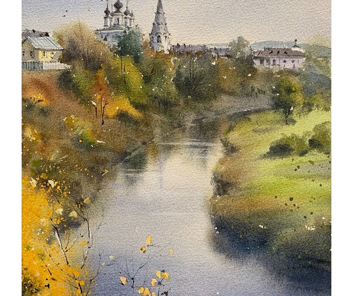 Gallery of Watercolor by Galina Gomzina-Russia