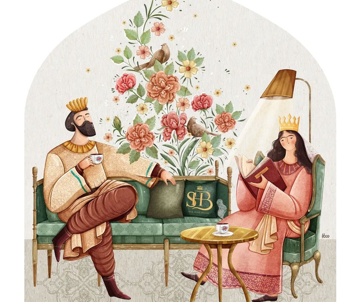 Gallery of illustration by Sara Nikforouz from Iran