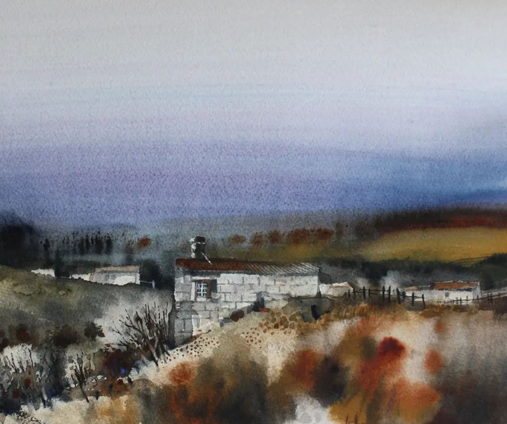 Gallery of Watercolor painting by Antonio Ortega Perez-Spain