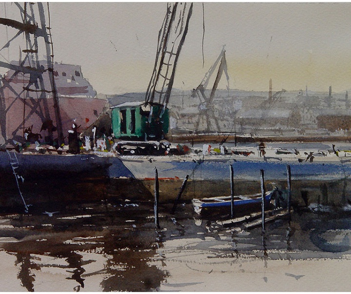 Gallery of Watercolor by Ricardo Azkargorta Celaya-Spain