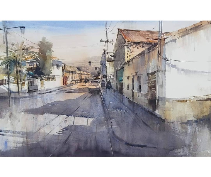 Gallery of Watercolor by Adrian Marmolejo Clarhed-Spain