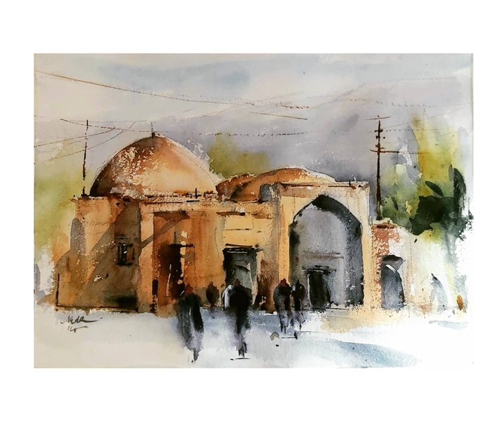 Gallery of Watercolor painting by Neda Ranjbar- Iran