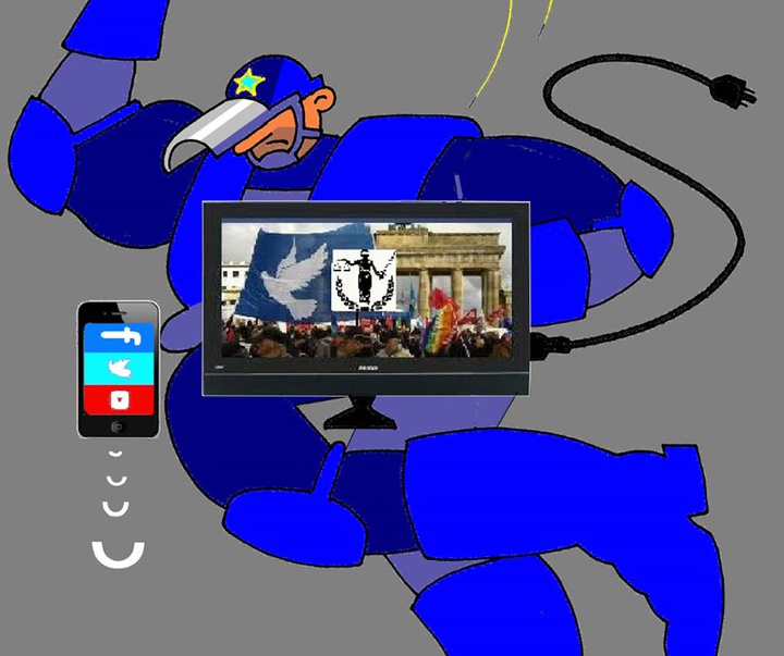 First Selection of the International Cartoon Contest “Terror Online”