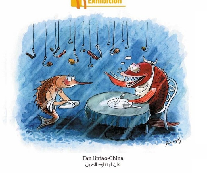 Gallery of cartoon by Fan Lintao-China