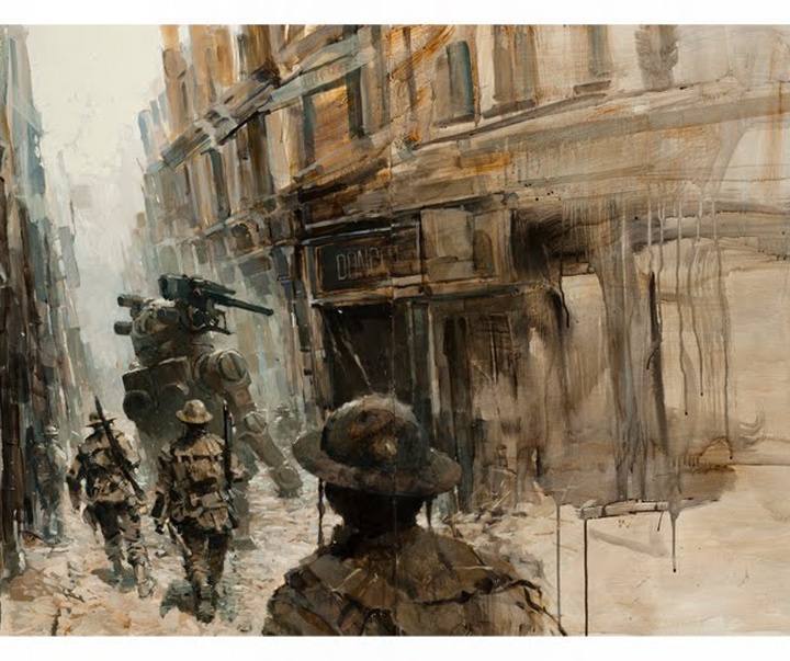 Gallery of illustration by Ashley Wood-Australia