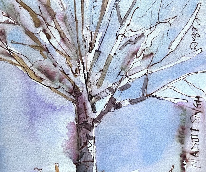 Gallery of Watercolor painting by Manjit Singh Chatrik-India