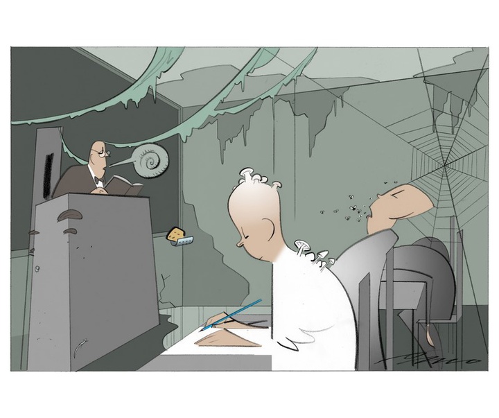Gallery of Political Cartoon by Marquard Otzen - Denmark