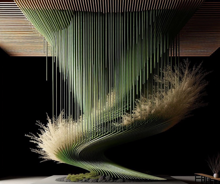 Gallery of Modern Art (Organic art) by Shoshosai - Japan