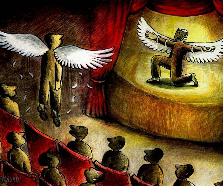 Gallery of Cartoon by Mohsen Asadi-Iran