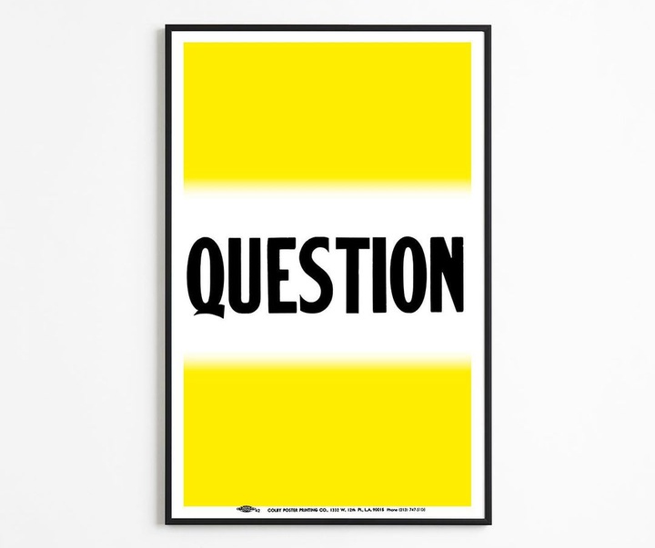 Gallery of graphic designe by Anthony Burrill
